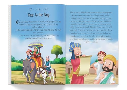 The Illustrated Stories of Akbar and Birbal: Classic Tales From India (Hardcover)