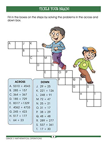 Activity Book : Grade 3 : Smart Scholars Grade 3 Mathematical Operations Fun-filled Activities (Smart Scholars Series) (Paperback)