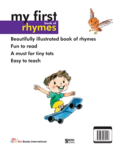 My First Book of Rhymes: Fun Nursery Rhymes for Children | Joyful Songs to Sing, Clap & Learn | Playful Poems & Songs for Early Learning | Rhythm, Repetition & Rhyme with Bright Pictures – Learning Ma (Paperback)