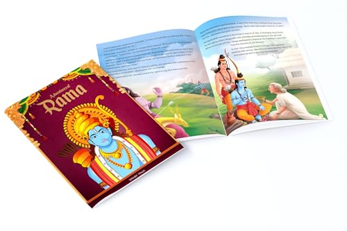 Children's First Mythology Stories (Illustrated) - Pack of 5 books (Ram, Shiva, Hanuman, Ganesha, Vishnu) - Storybook for Kids - Folklore - Traditional Values - 6 years to 10 years (Paperback)