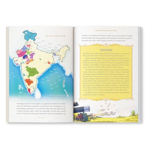 Fascinating Maharajas of India: Twenty-Five Princely States and Their Extraordinary Stories | History of British India | Covers Major Kingdoms Like ... | Colorful Illustrations | Ages 10 + (Paperback)