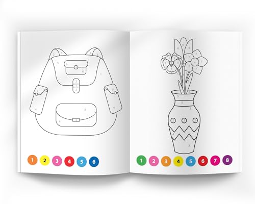 101 Color by Numbers: Fun Activity Book for Children | Learn Number Recognition & Color Matching | Ages 4–7 | Hours of Creative Learning Fun (Hardcover)