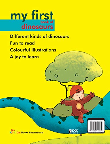 My First Book of Dinosaurs: Dino Friends Board Book for Children | Fun Dino Names & Facts | Educational & Engaging Dinosaur Book | Little Book of Prehistoric | Early Learning | Bright Pictures, Simple (Hardcover)