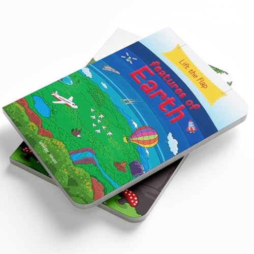 Lift the Flap: Features of Earth (Board book)