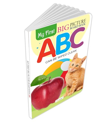 My First Big Picture Board Book ABC: First preschool learning book, Creative interactive board book, Educational fun for toddlers, Baby’s early skills builder. (Board book)