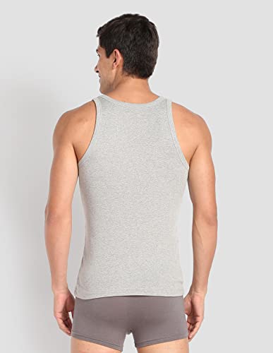 U.S. Polo ASSN. Men's EV006 Pure Cotton Ribbed Vest - Pack of 1 (₹312.00 with 20 percent savings)