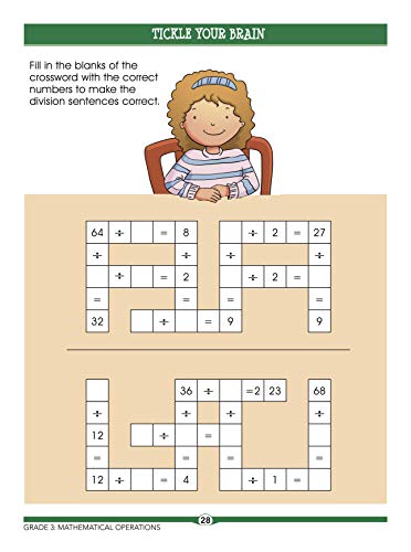 Activity Book : Grade 3 : Smart Scholars Grade 3 Mathematical Operations Fun-filled Activities (Smart Scholars Series) (Paperback)