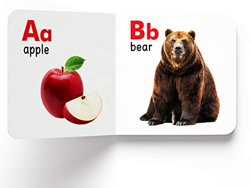 My First Book of ABC | First Alphabet Board Book for Babies, Toddlers & Preschoolers | Learn ABC with Bright Pictures | Early Learning Book for Kids Ages 0-3 Years (Board book)