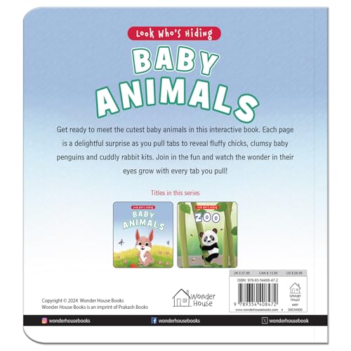 Look Who’s Hiding: Baby animals (Look Who’s Hiding) (Board book)