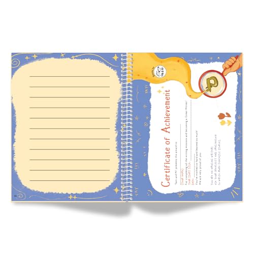 The Great Writer's Book for Kids | Creative Activity Book for Budding Writers with Stickers, DIY Craft, Cutouts & Certificate | Create Greeting Cards, Jokes, Stories & More (Ages 5-10) (Hardcover)