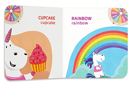 My First Words – Box Set of 4 Board Books: Naming Words, Action Words, Describing Words & Opposite Words | Brightly Illustrated Vocabulary Builder for Babies, Toddlers & Preschoolers | Early Learning  (Board book)