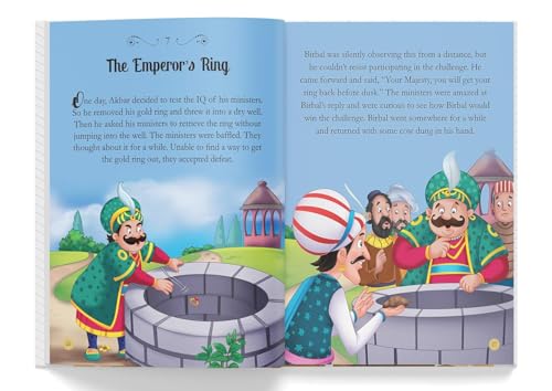 The Illustrated Stories of Akbar and Birbal: Classic Tales From India (Hardcover)
