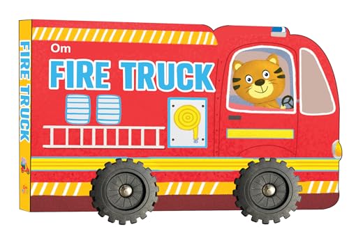 Cutout Board Book : Fire Truck - Small Wheel for Children's Activity | Picture | Cute Rhymes | Wonderful Gift for Kids; 1+ Ages (Board book)