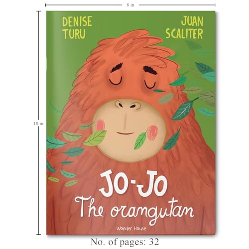 Jo-Jo The Orangutan – Illustrated Picture Book For Children (Paperback)