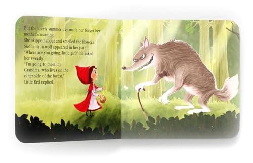 5 Minutes Fairy Tales The Red Riding Hood: Abridged Fairy Tales For Children (Hardcover)