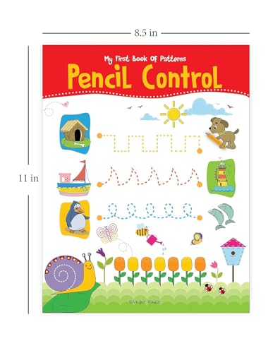 My First Book of Patterns Pencil Control: Patterns Practice book for kids (Pattern Writing) |Best Selling Tracing Book for Kids in India | Early Learning | Tracing Lines & Pattern Writing Activities | Premium Quality Return Gift | Ages 2 - 5 Years |