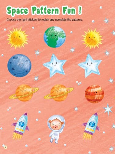 Space Wonders: Fun Stickers and Space Activities | Sticker Activity Book (Paperback)