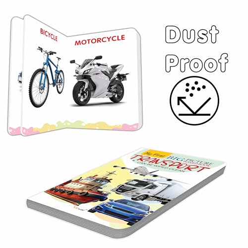 My First Big Picture Board Book Transport :- Educational transport board for kids, Fun Educational Picture Board, Colourful Early Learning for Kids (Board book)