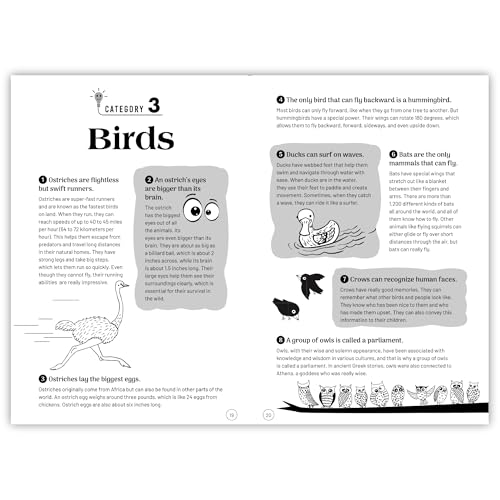 Interesting Facts for Curious Kids: 1000 Amazing Facts about Human Body, Animals, Space, History, Inventions, Science and Technology to Spark Curiosity in Kids, Toddlers | Book for 5+ [Select Learning (Paperback)