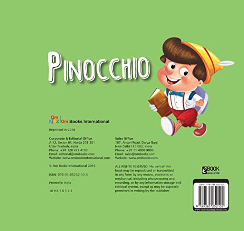 Board Book : Pinocchio ( Fairy Tales ) - Cutout Board Books (Hardcover)