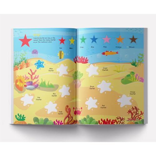 My First Shapes and Colours Sticker Book: Exciting Sticker Book With 100 Stickers (Hardcover)