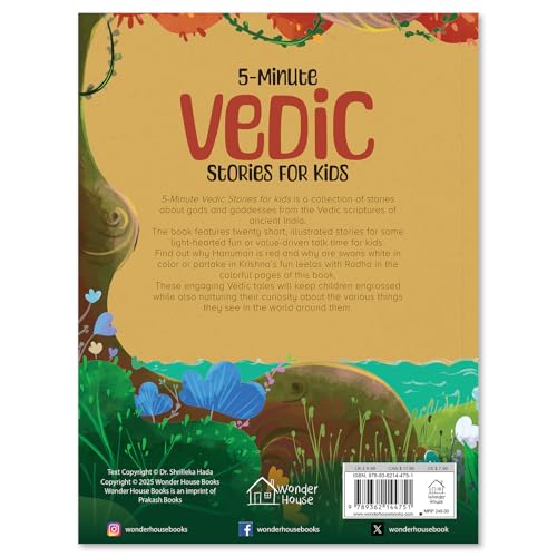 5 Minute Vedic Stories for Kids (Paperback)