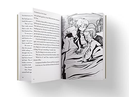 The Adventures of Tom Sawyer : llustrated Abridged Children Classic English Novel with Review Questions (Hardback (Hardcover)