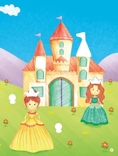 Princess Sparkle: Sticker and Royal Adventures | Sticker Activity Book (Paperback)