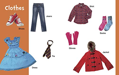 My First Book of Words for Children: Kid’s First Vocabulary with Everyday Words | Fun & Colourful Learning | Boost Language Skills with Real-Life ObjectsEarly Word Recognition Made Easy | Interactive  (Board book)