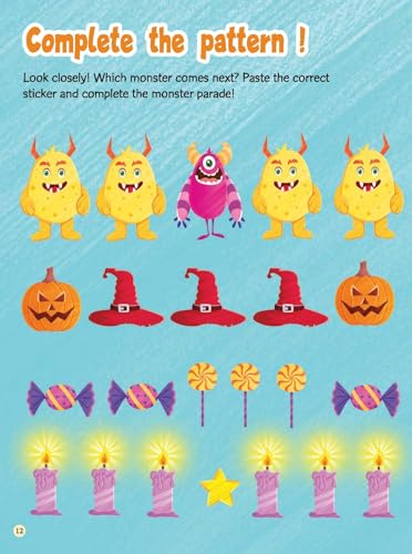 Monster Mischief: Fun Stickers and Spooky Surprises | Sticker Activity Book (Paperback)