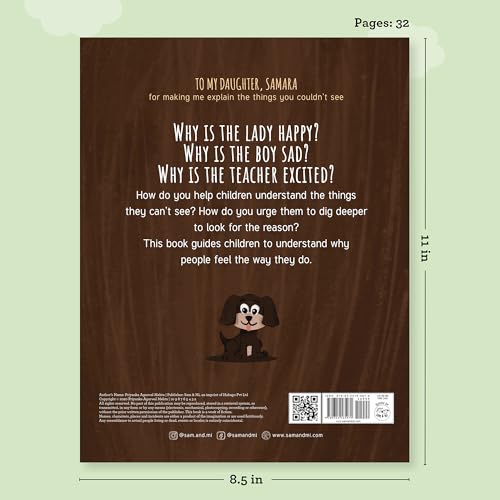 Things I Can't See: A Unique Story Book for Kids on Empathy Ages 3-8 by SAM & MI | Helps Children Recognize Different Emotions & Discover Their Reasons (Paperback)