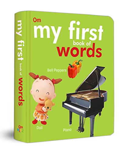 My First Book of Words for Children: Kid’s First Vocabulary with Everyday Words | Fun & Colourful Learning | Boost Language Skills with Real-Life ObjectsEarly Word Recognition Made Easy | Interactive  (Board book)