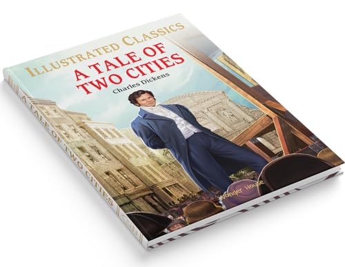 A Tale of Two Cities : Illustrated Abridged Children Classics English Novel with Review Questions (Hardcover)