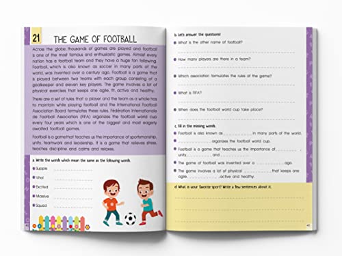 Fun Time Reading Comprehension Workbook: Level 1 | Activity Book for Kids | Ages 6–8 | Build Reading Skills with Engaging Exercises (Paperback)