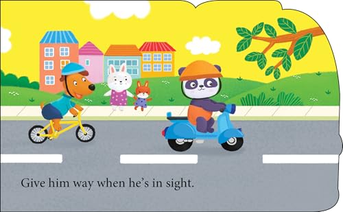 Cutout Board Book : Fire Truck - Small Wheel for Children's Activity | Picture | Cute Rhymes | Wonderful Gift for Kids; 1+ Ages (Board book)