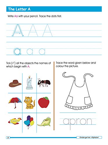 Kindergarten Activity Book: 320 Pages of Early Learning Activities for Ages 5-6 – Alphabet, Math, Tracing, Reading, Maze and Fun Games, Science, Thinking Skills & More (Paperback)