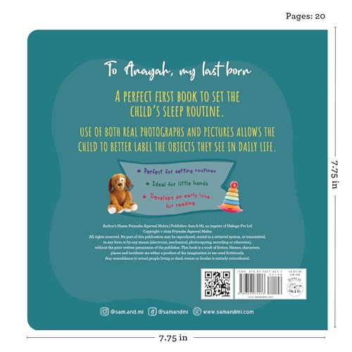Nini for Ms Nunu | Lift-the-Flap Board Book for Toddlers on Bedtime Routine by SAM & MI | Interactive Story Book for Kids & Babies | Up to 4 Years (Board book)