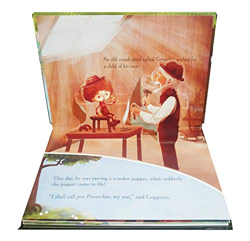 My First Pop Up Fairy Tales: Pinocchio: Pop up Books for children (Hardcover)