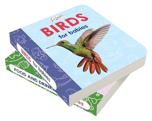 My First Library: 10 Board Books Set for Babies & Toddlers | ABC, Numbers, Shapes, Colors, Animals, Birds, Fruits, Veggies & Transport | Early Learning Educational Books for Kids (0–3 Years) (Board book)