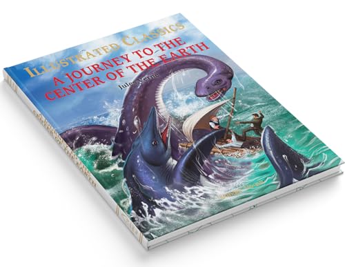 Journey To The Center of The Earth: Illustrated Abridged Children Classics English Novel With Review Questions (Hardback) (Hardcover)