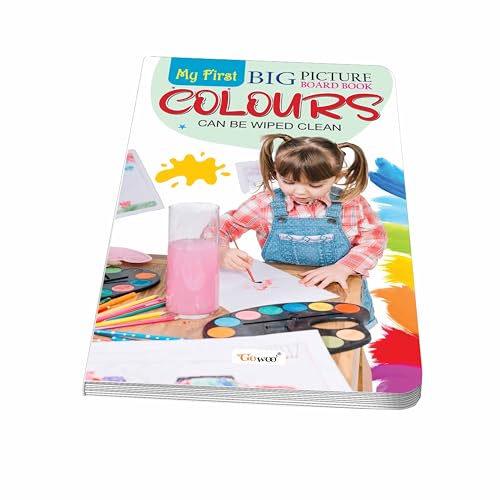 My First Big Picture Board Book Colours :- Identify Everyday Colours Easily, Fun Learning Book for Kids, Early Visual Education for Preschoolers (Board book)