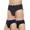 Van Heusen Men’s Cotton Briefs Pack of 3| Ribbed Cotton | Anti-Bacterial | Stay fresh | Sweat Absorbant | Moisture-Wicking | Long Lasting Colors |Breathable Combed Cotton for extra comfort | Soft Wais (₹787.00 with 9 percent savings)