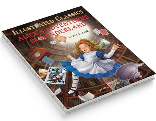 Alice in Wonderland: Illustrated Abridged Children Classics English Novel With Review Questions (Hardback) (Hardcover)