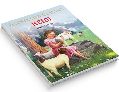 Heidi : Illustrated Abridged Children Classics English Novel with Review Questions (Paperback)