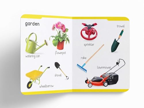 My First Padded Book of Things at Home: Early Learning Board Book for Kids | Learn About Everyday Household Objects with Bright, Real-Life Pictures | Durable Padded Board Book for Babies, Toddlers & P (Hardcover)
