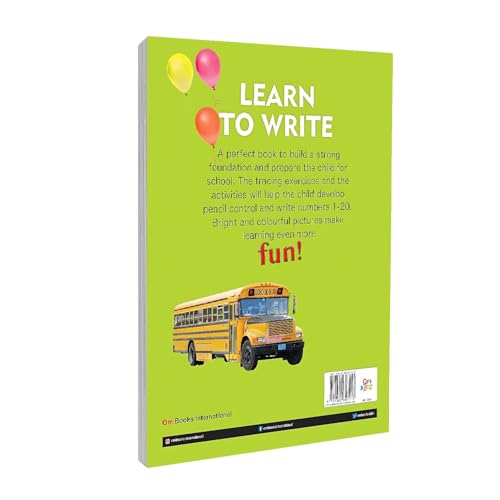 Activity Book : Learn to Write Numbers 1-20 Activity Book (Paperback)