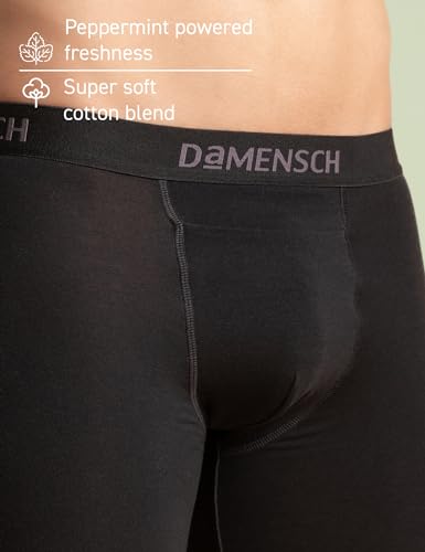 DAMENSCH Mens Regular Fit Premium Cotton Blend Boxer Brief | Innerwear Men, Men Boxers, Underwear for Men, Shorts for Men, Inner for Men, Briefs for Men (₹739.00 with 7 percent savings)