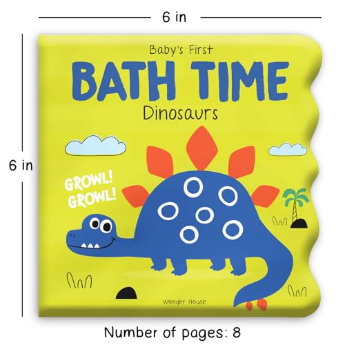 Baby's First Bath Time: Dinosaurs (Bath Book)