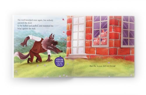 My First 5 Minutes Fairy Tales Three little pigs: Traditional Fairy Tales For Children (Abridged and Retold) (Paperback)