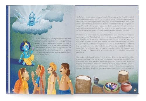 Little Krishna - Illustrated Untold Stories from Childhood (Hardcover)